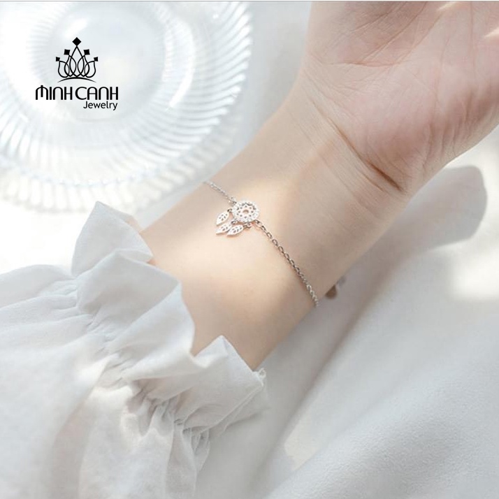 Lắc Tay Bạc Dreamcatcher Đính Đá Minh Canh Jewelry