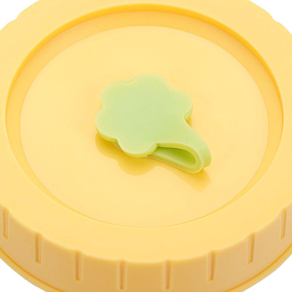 Set 1 / 4 Hộp Đựng Thực Phẩm Nắp Mason Bằng Nhựa Dễ Thương