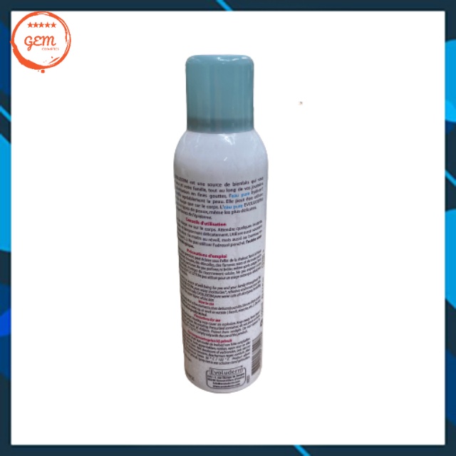 Xịt Khoáng Cung Cấp Nước Evoluderm 150ml Atomiseur Eau Pure Water - Gem Official Store | BigBuy360 - bigbuy360.vn