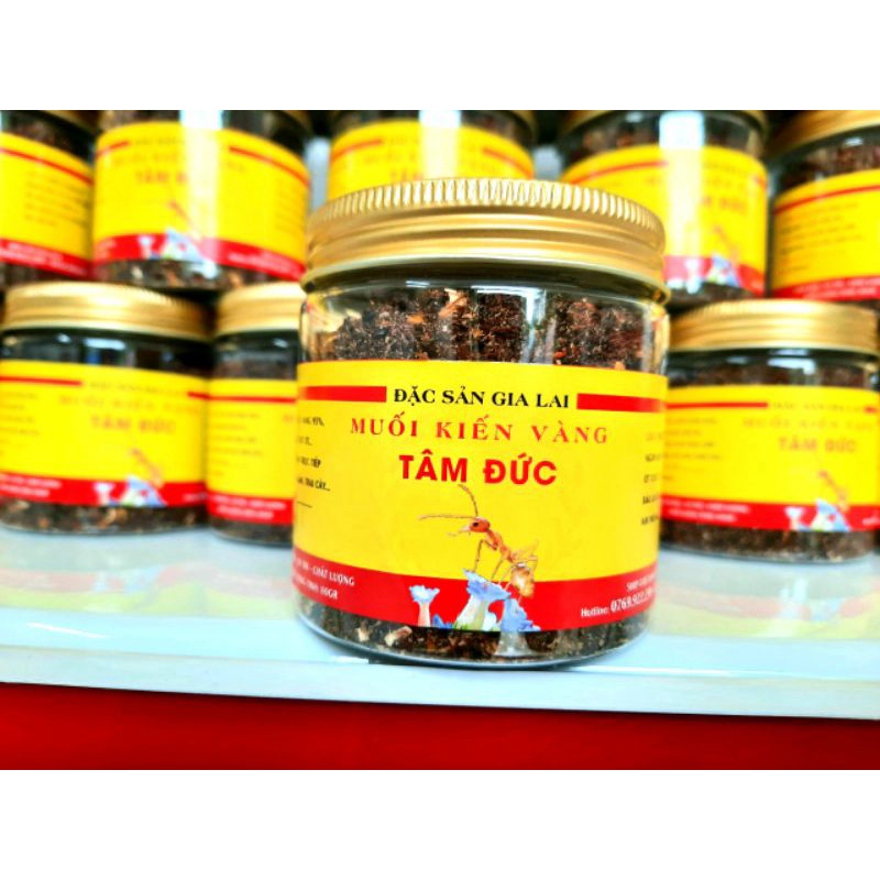 MUỐI KIẾN VÀNG NGUYÊN CON KHÔ NGON