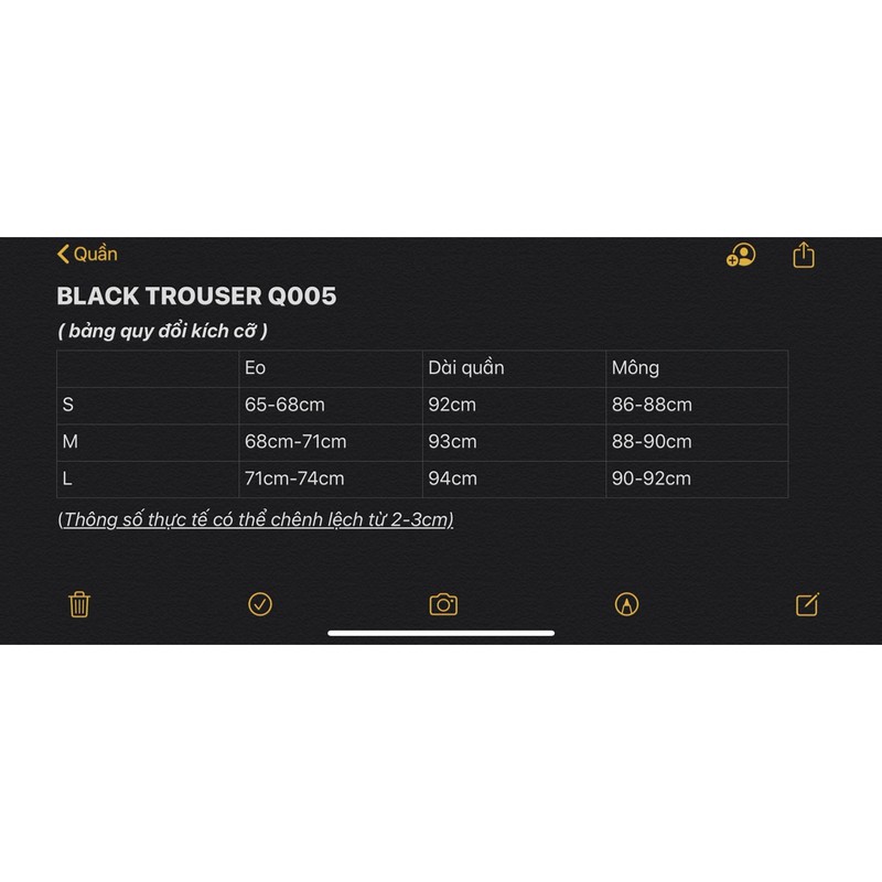 BLACK TROUSER Q005(ảnh thật) | BigBuy360 - bigbuy360.vn
