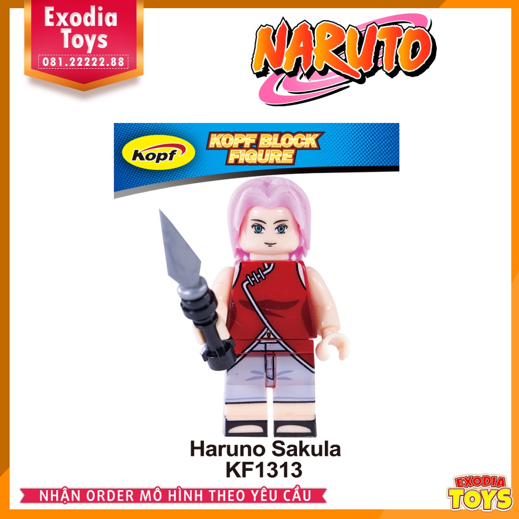 Xếp hình Minifigure Boruto Hậu Sinh Khả Úy - Đồ Chơi Lắp Ghép Sáng Tạo - KOPF KF6112