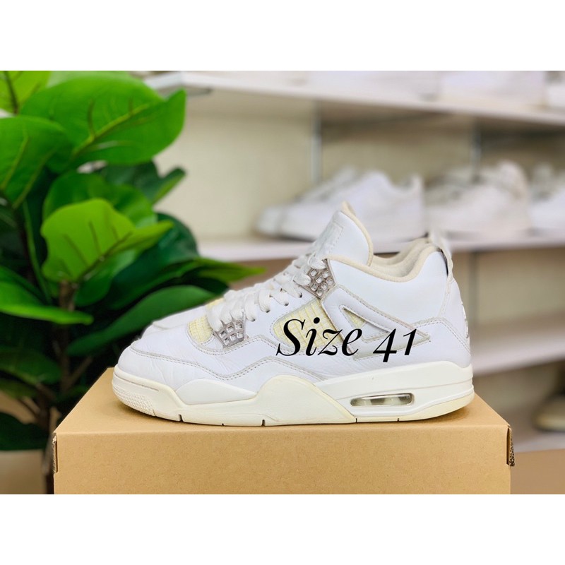 Giày thể thao chính hãng Nike Jordan 4 Pure Money 2hand