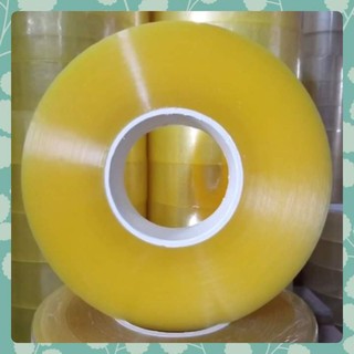 Băng Dính 1Kg Vàng Chanh Lõi Nhựa 3 Li Siêu Mỏng Tiết Kiệm