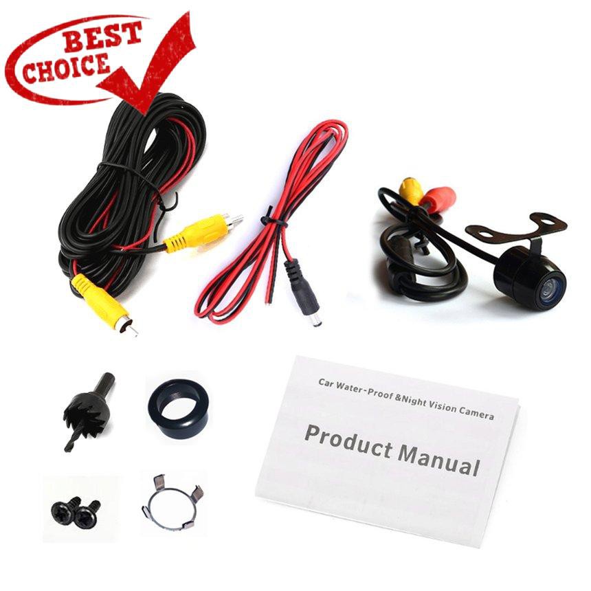 Bộ Camera CCD 12V 170 Độ Chống Nước Nhiều Màu Sắc Cho Xe Hơi | BigBuy360 - bigbuy360.vn