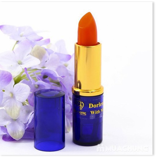 Son sâm DORLENE HERBAL PINK LIP Thái Lan lên màu đẹp tự nhiên giúp ngăn ngừa thâm môi hiệu quả, giúp môi hồng hào