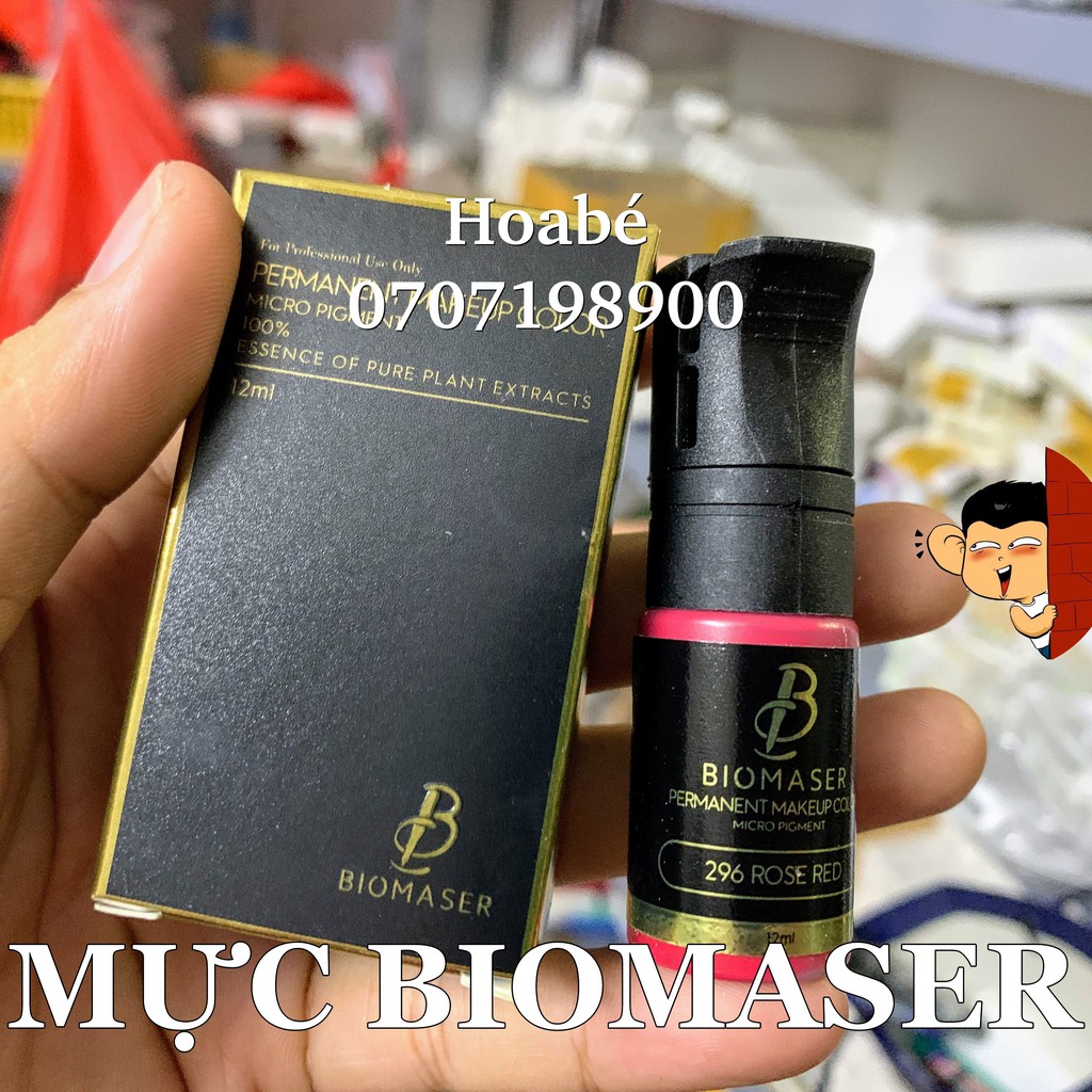 mực biomaser phun mày môi mí bám nhanh lên đậm đẹp tươi