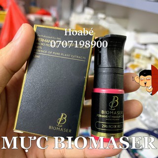 mực biomaser phun mày môi mí bám nhanh lên đậm đẹp tươi