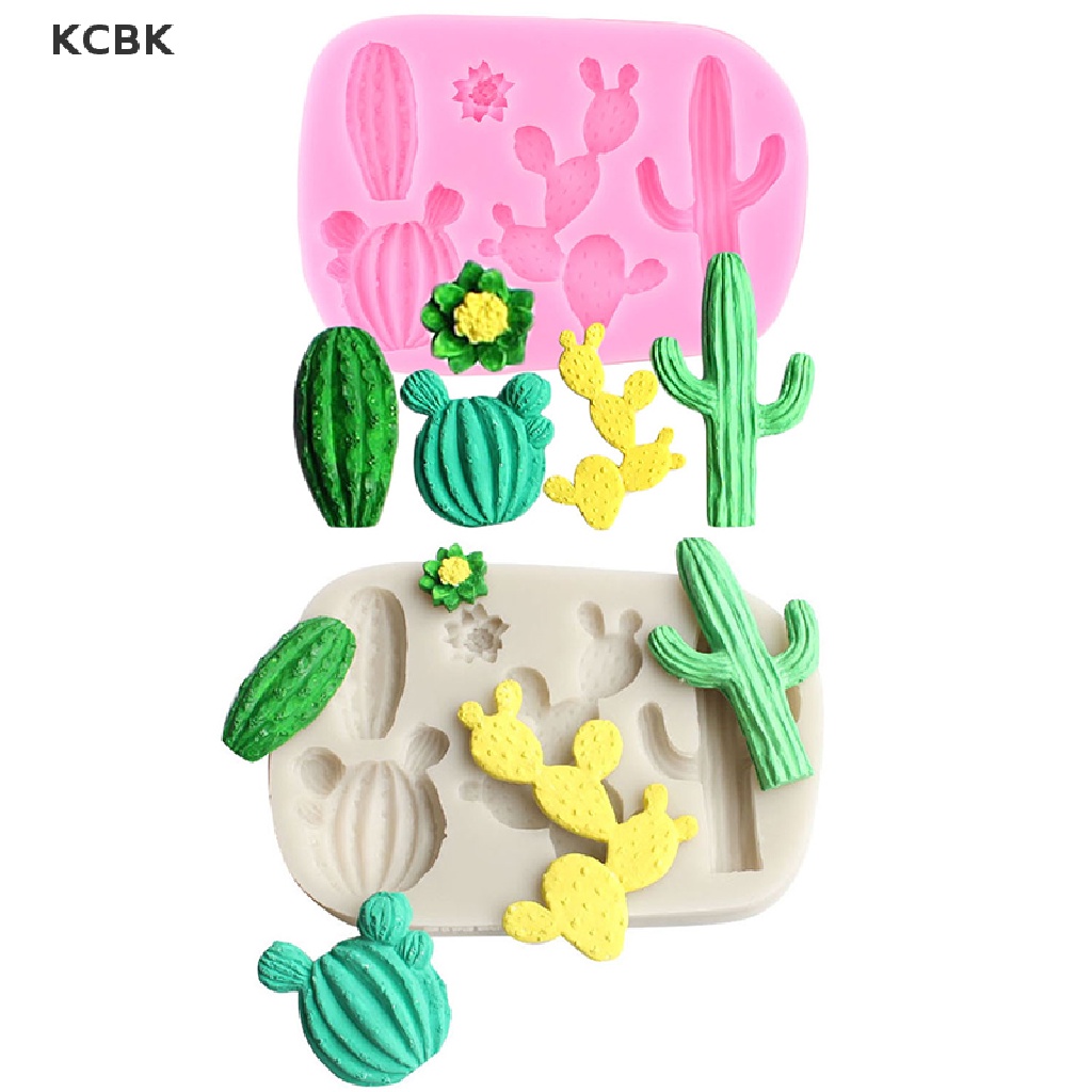Khuôn Silicone Làm Bánh Tạo Hình Cây Xương Rồng Độc Đáo Tiện Dụng