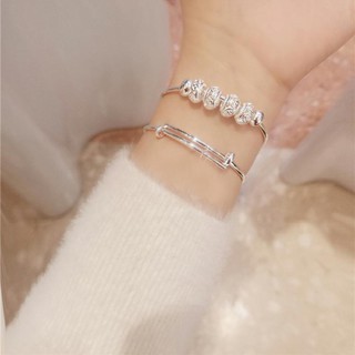 VÒng tay bạc 925 chuỗi hạt thời trang cá tính cho nữ