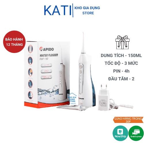 Tăm nước cầm tay Rapido RWF150