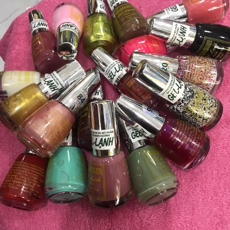 Sơn Gel lạnh Hello Colour 17ml(đủ hết màu)