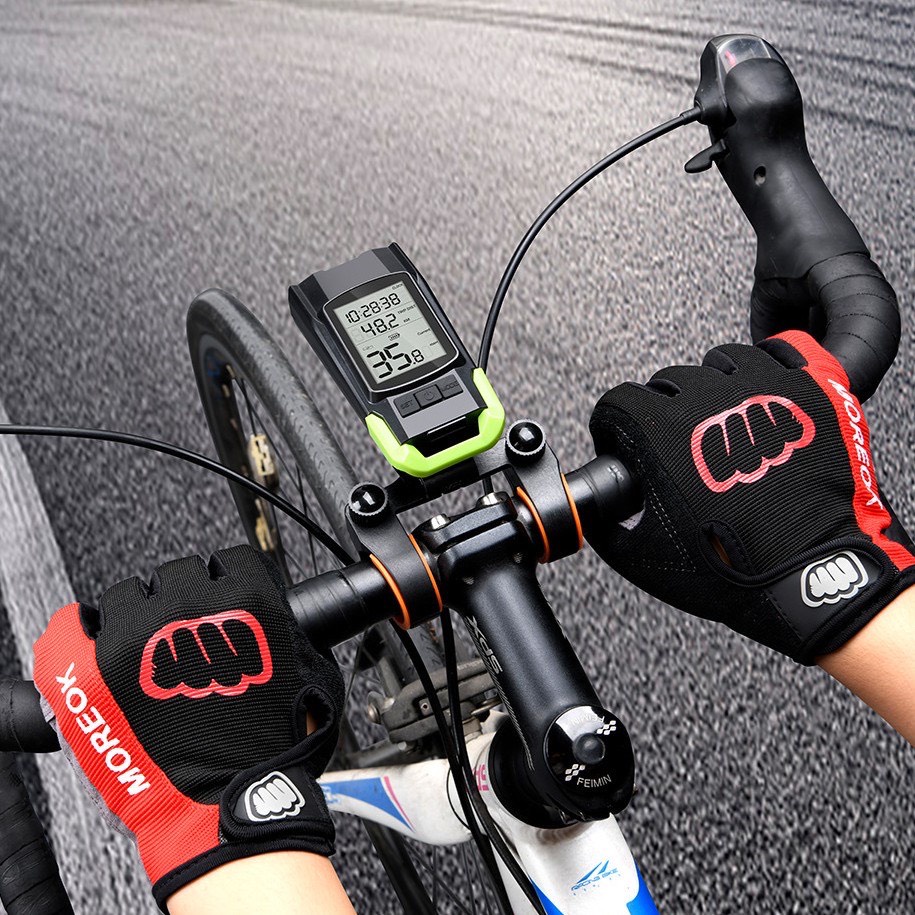 Đèn kiêm còi cho xe đạp contermet không dây 3 in 1