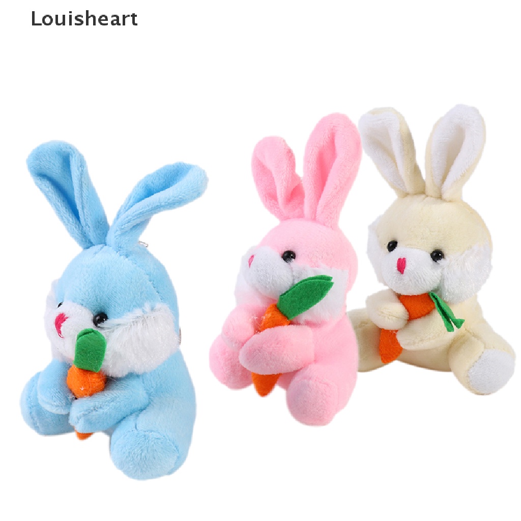 Móc Khóa Hình Thỏ Bông 10CM Dễ Thương