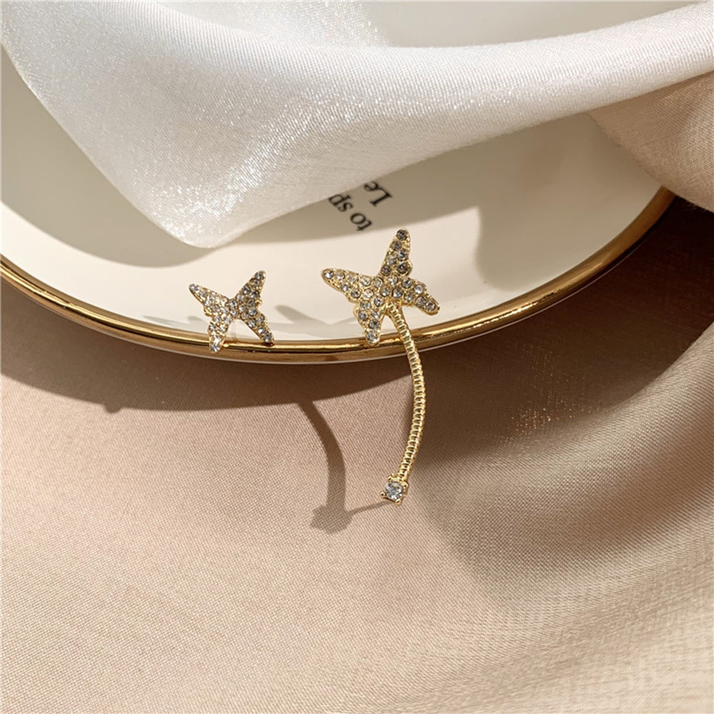 Khuyên tai họa tiết bướm phong cách Hàn Quốc thời trang cho nữ