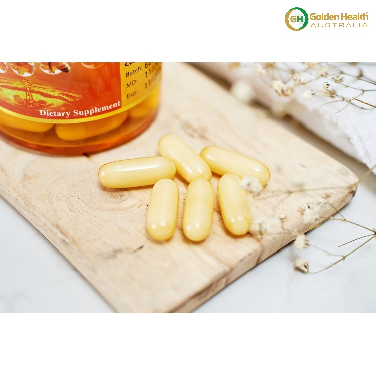 [GOLDEN HEALTH] Viên sữa ong chúa - Royal Jelly 1600mg hộp 100 Viên