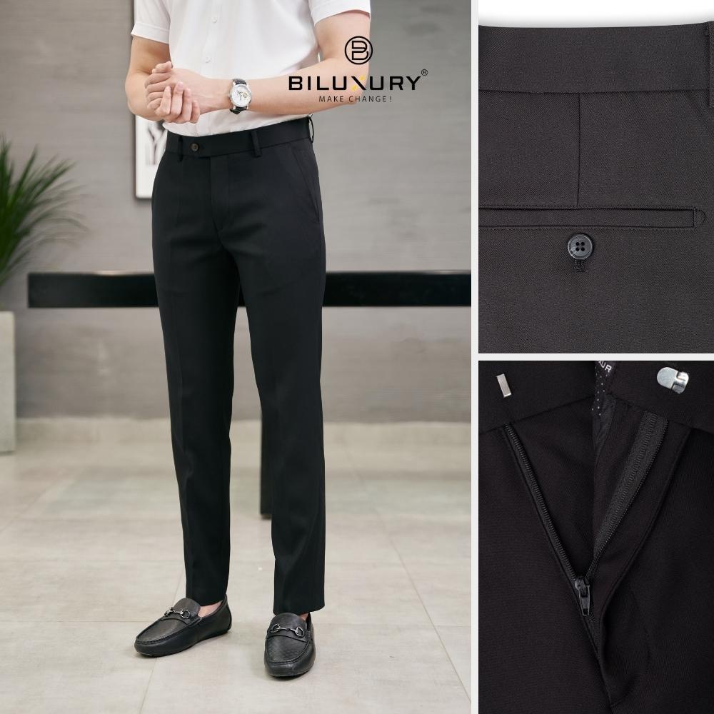 Quần Âu Tây 5QAUB004 Nam Công Sở Biluxury NANO Siêu Nhẹ Đẳng Cấp