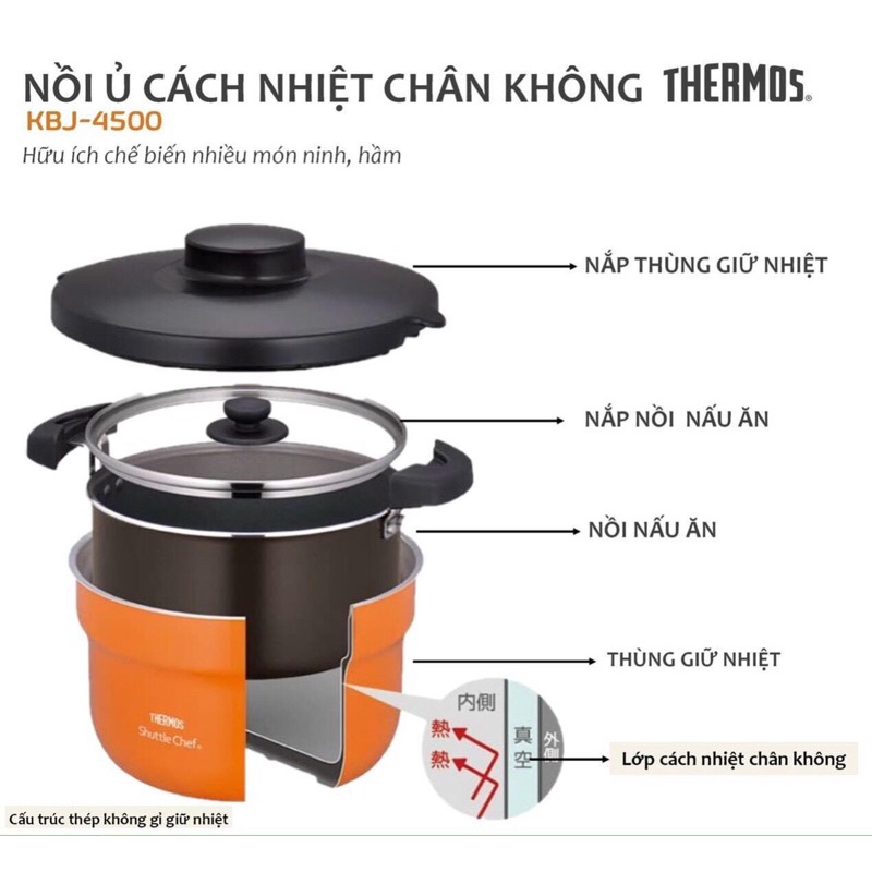 Nồi ủ thermos hàng nhật nội địa