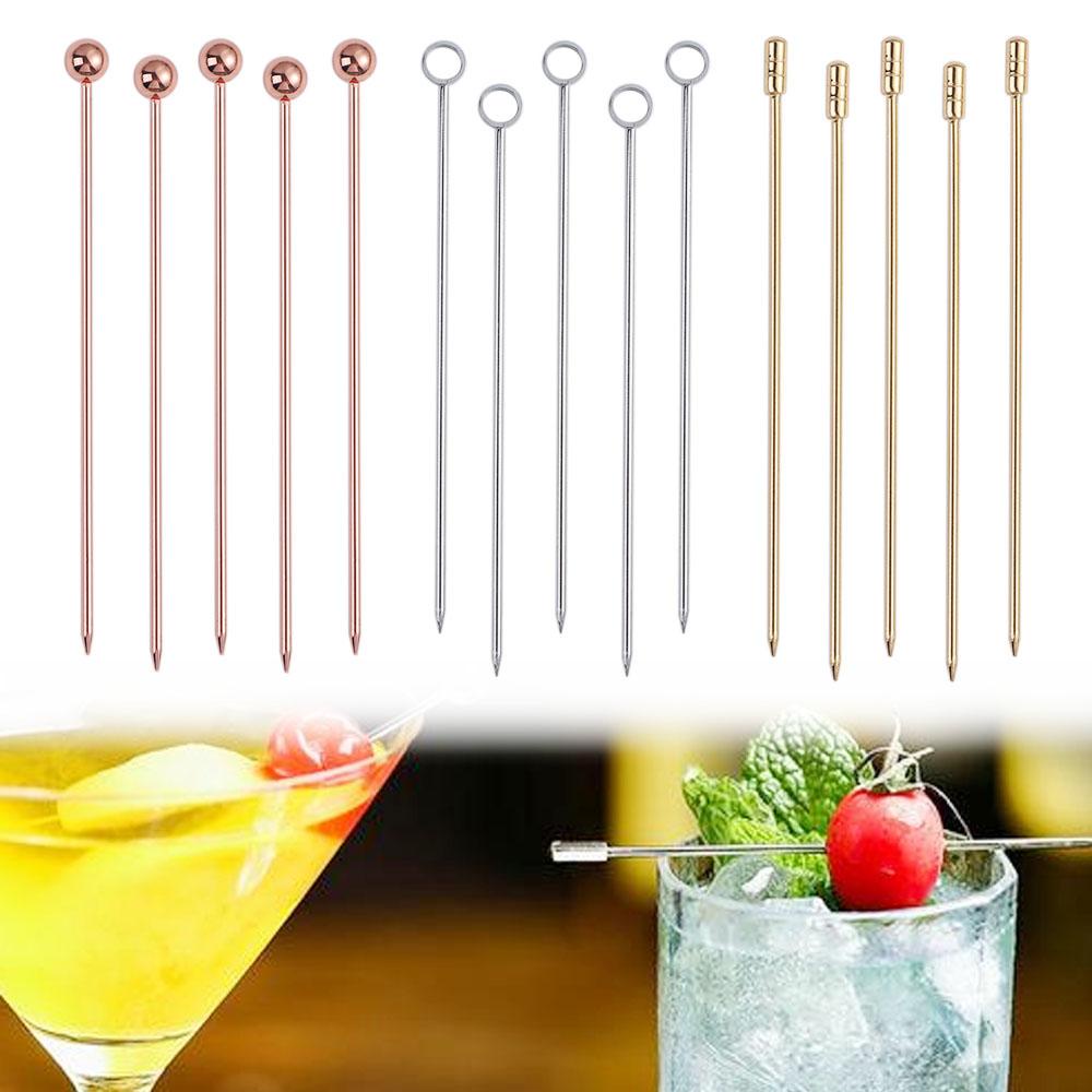 Nĩa Ăn Trái Cây / Cocktail Bằng Thép Không Gỉ