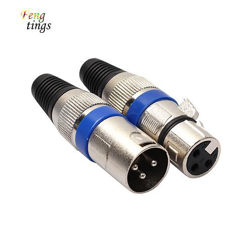 Bộ đầu nối XLR 3 chân cho mic nói