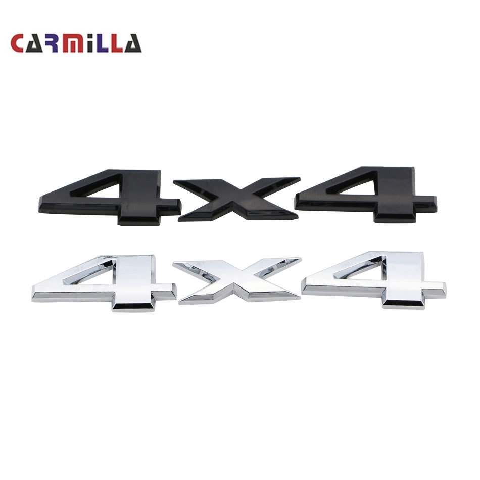 Miếng dán trang trí xe hơi logo 4x4 phổ biến cho Ford Toyota Honda Nissan Perodua Proton