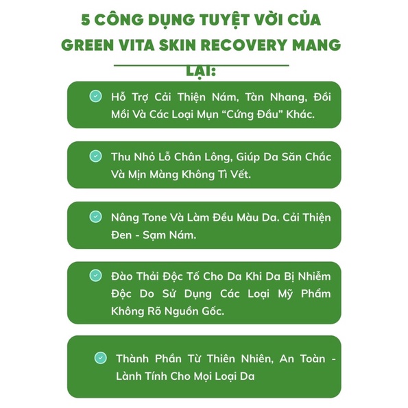 SIÊU VI TẢO GREEN VITA RECOVERY SỨC MẠNH CHỐNG LÃO HÓA ĐẾN TỪ "BÍ THUẬT" NHẬT BẢN | BigBuy360 - bigbuy360.vn