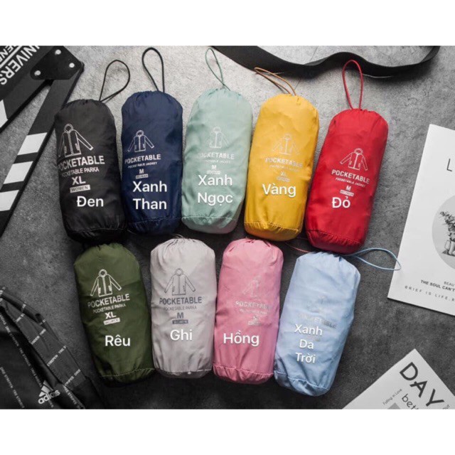 Áo gió hai lớp cực đẹp, cam kết giống hình