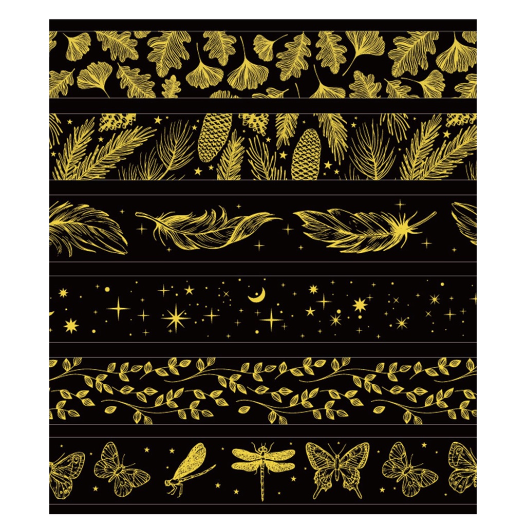 Băng Keo PET Trong Suốt Trang Trí Sổ Lưu Niệm 30mm*3m