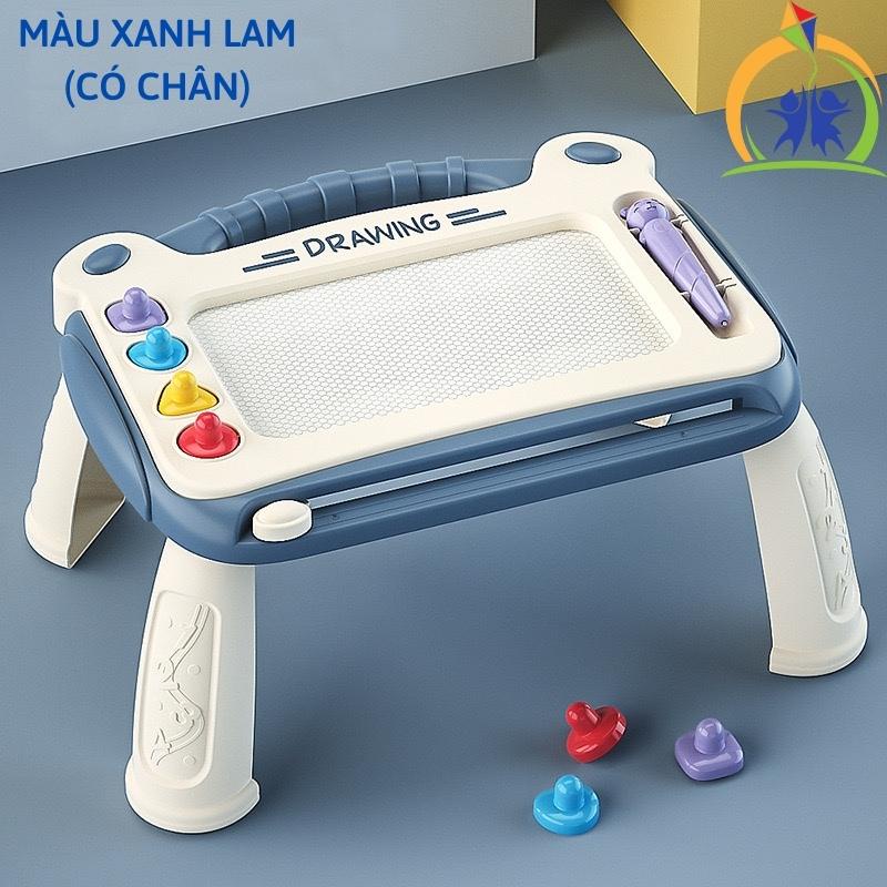 Bảng vẽ tự xóa cho bé, Bảng viết tự xóa từ tính đồ chơi thông minh cho bé trai, bé gái GenKids