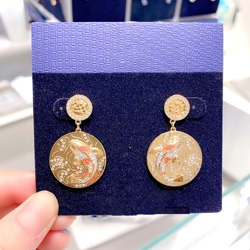 Dây Chuyền Mặt Hình Cá Koi May Mắn Màu Vàng Sang Trọng | BigBuy360 - bigbuy360.vn