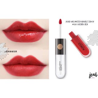 SON KIKO 2 ĐẦU 107 đỏ cherry