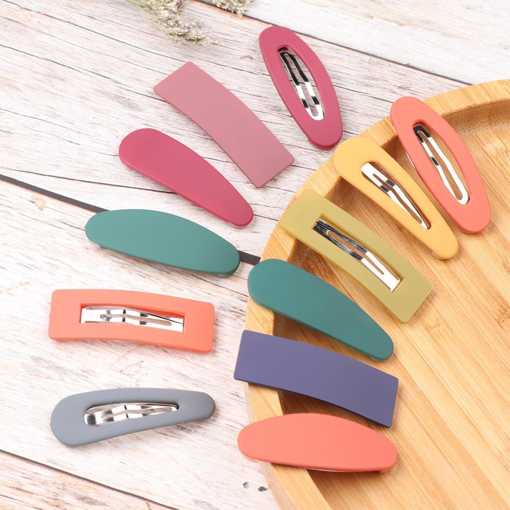 Set 10 Kẹp Tóc Nhiều Màu Sắc Thời Trang Dành Cho Nữ