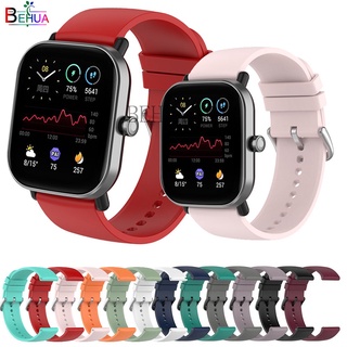 Dây Đeo Silicon Cho Đồng Hồ Thông Minh Amazfit Gts 2 Mini Huami Amazfit Gts 2 2e Neo Gtr 42mm 47mm / Bip U Pro