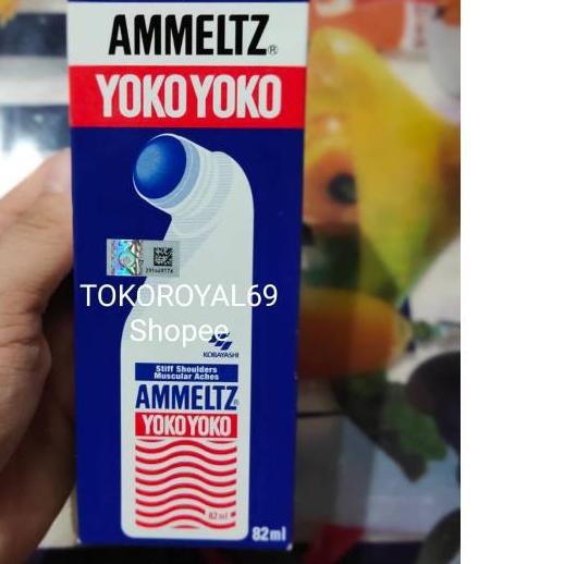 Đai Đeo Giảm Đau Khớp Hiệu Quả Mã-713 Yokoyoko / Ammeltz Yoko 82ml