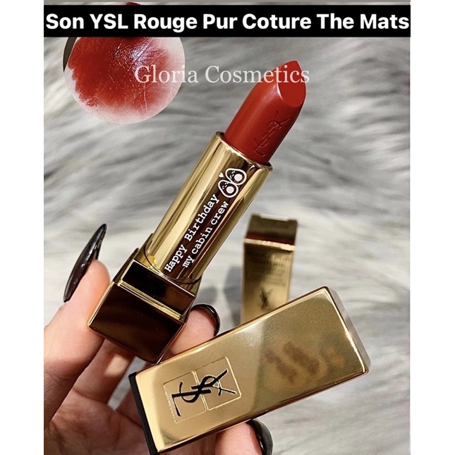 [100% AUTH] Son YSL Khắc Tên, Son YSL Rouge Pur Coture, Full Túi Hộp Hãng, Son YSL 1966, 154
