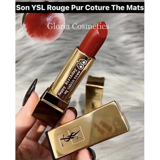 Son ysl khắc tên, son ysl rouge pur coture, full túi hộp hãng, son ysl 1966, 154
