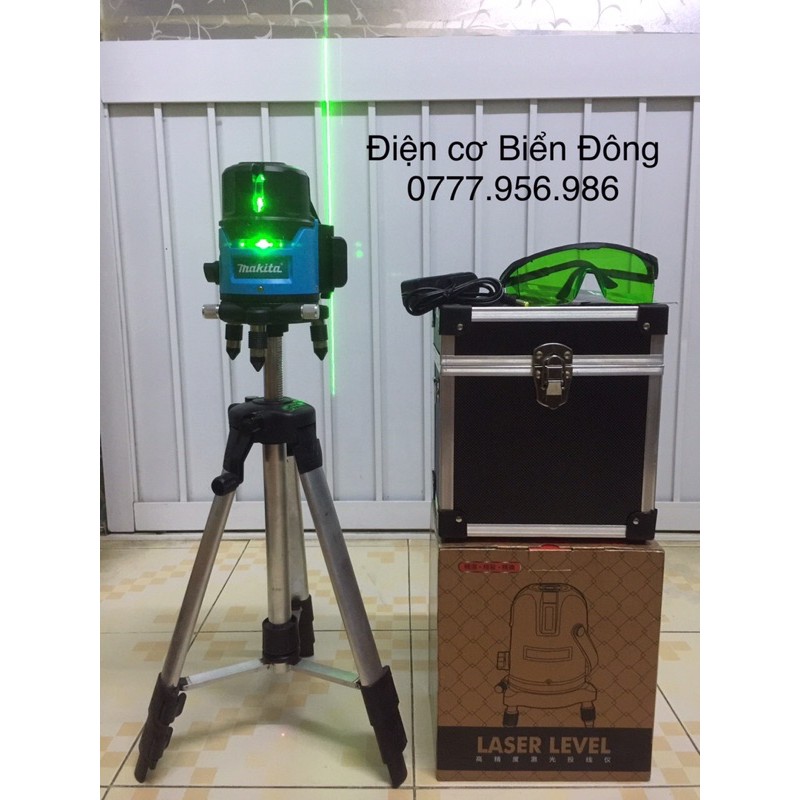 MÁY CÂN BẰNG TIA LASER 🐍 FREESHIP 🐍 MÁY CÂN BẰNG TIA LASER_MAKITA THÁI LAN 5 TIA XANH cảm ứng.