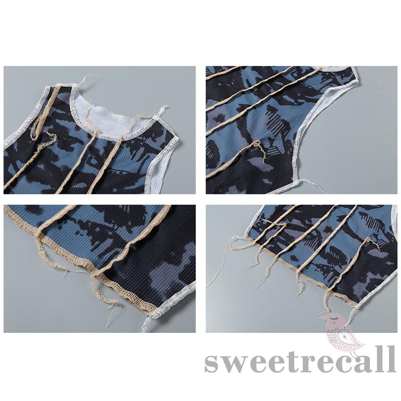 Áo cổ tròn không tay dáng ôm thời trang dành cho nữ | BigBuy360 - bigbuy360.vn