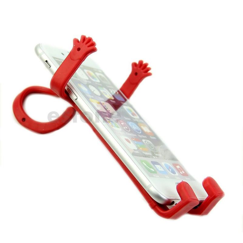 Giá Đỡ Điện Thoại Bằng Silicon Dẻo Thiết Kế Độc Đáo Tiện Dụng Cho Xe