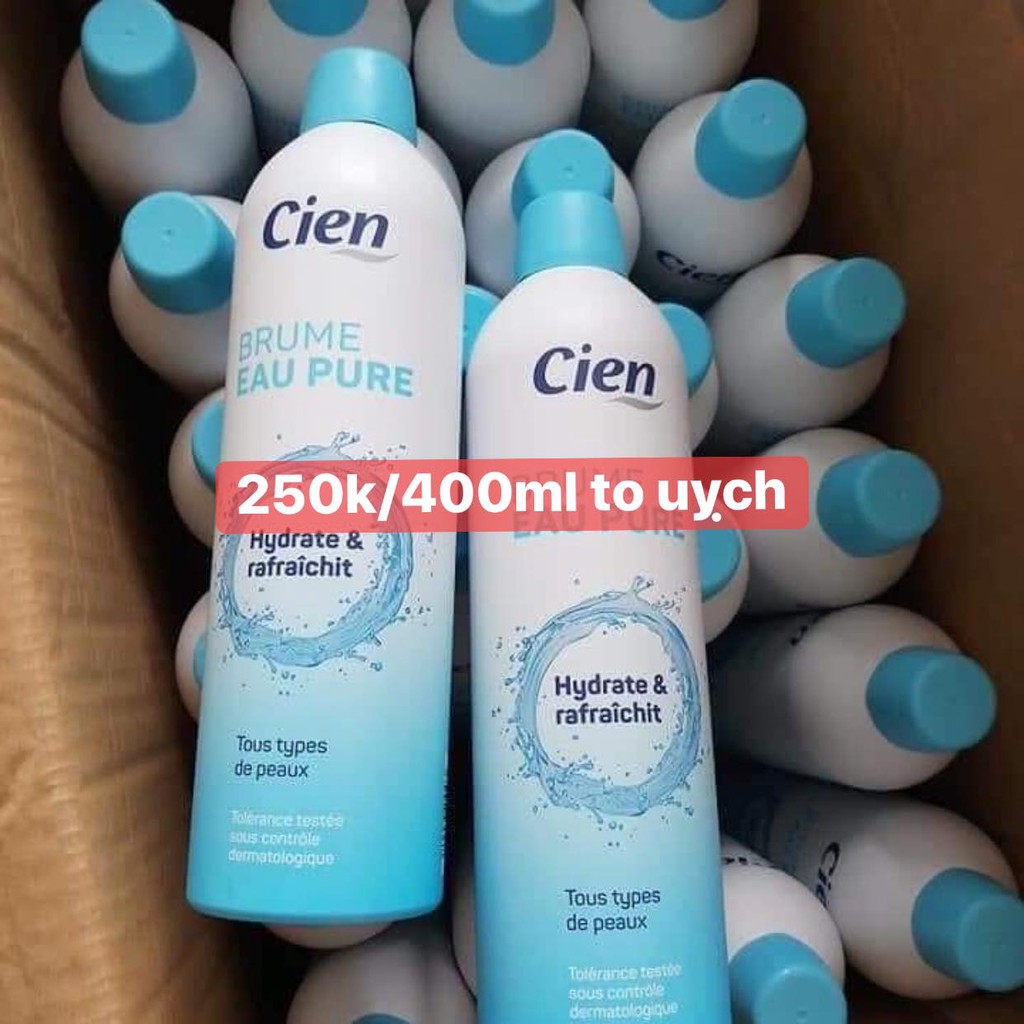 XỊT KHOÁNG CẤP ẨM CIEN BRUME EAU PURE