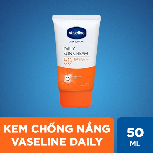 [Mã FMCGMALL -8% đơn 250K] Kem chống nắng Vaseline daily 50ml