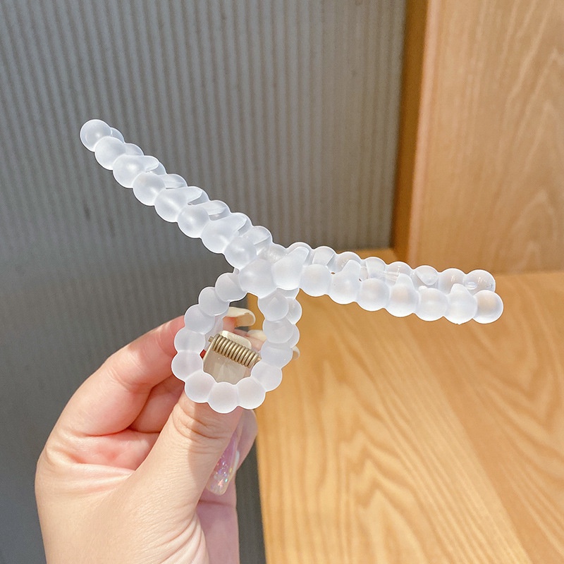 Kẹp tóc gắp kẹo trong mờ thạch KT43