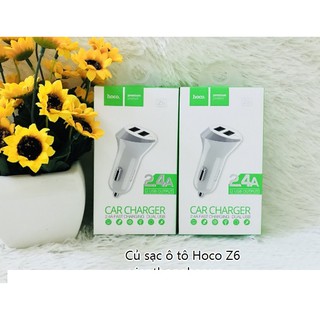 Sạc ô tô Hoco Z6