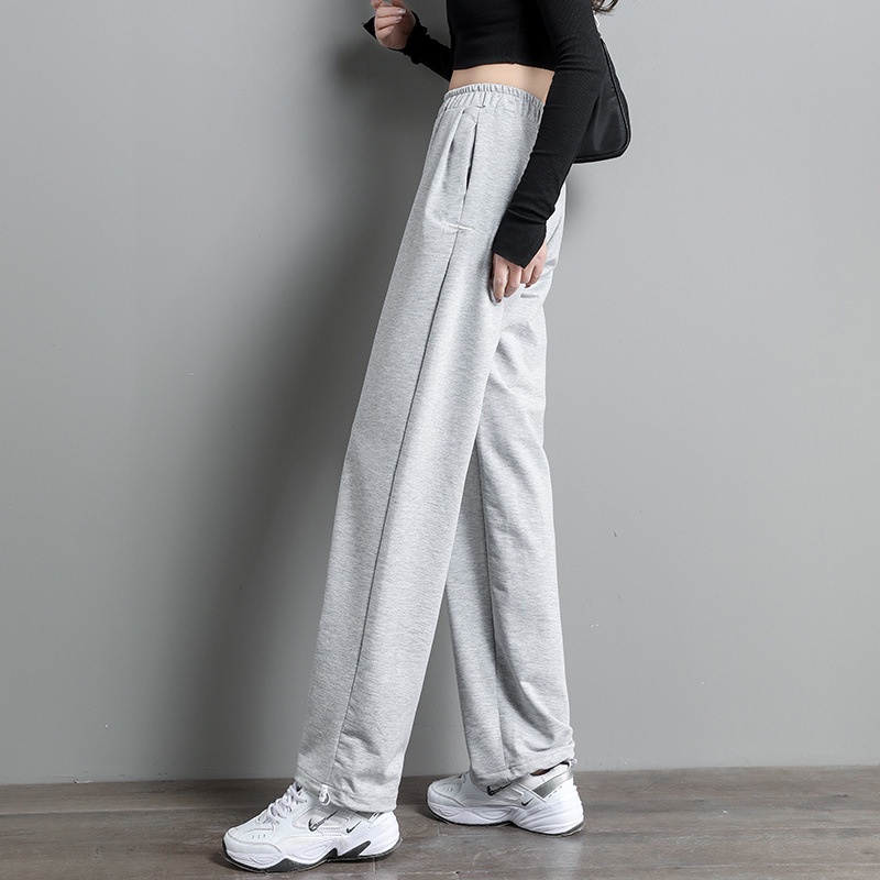 Quần ống rộng nỉ suông Basic,Quần jogger nam nữ phong cách cá tính TMH686Store