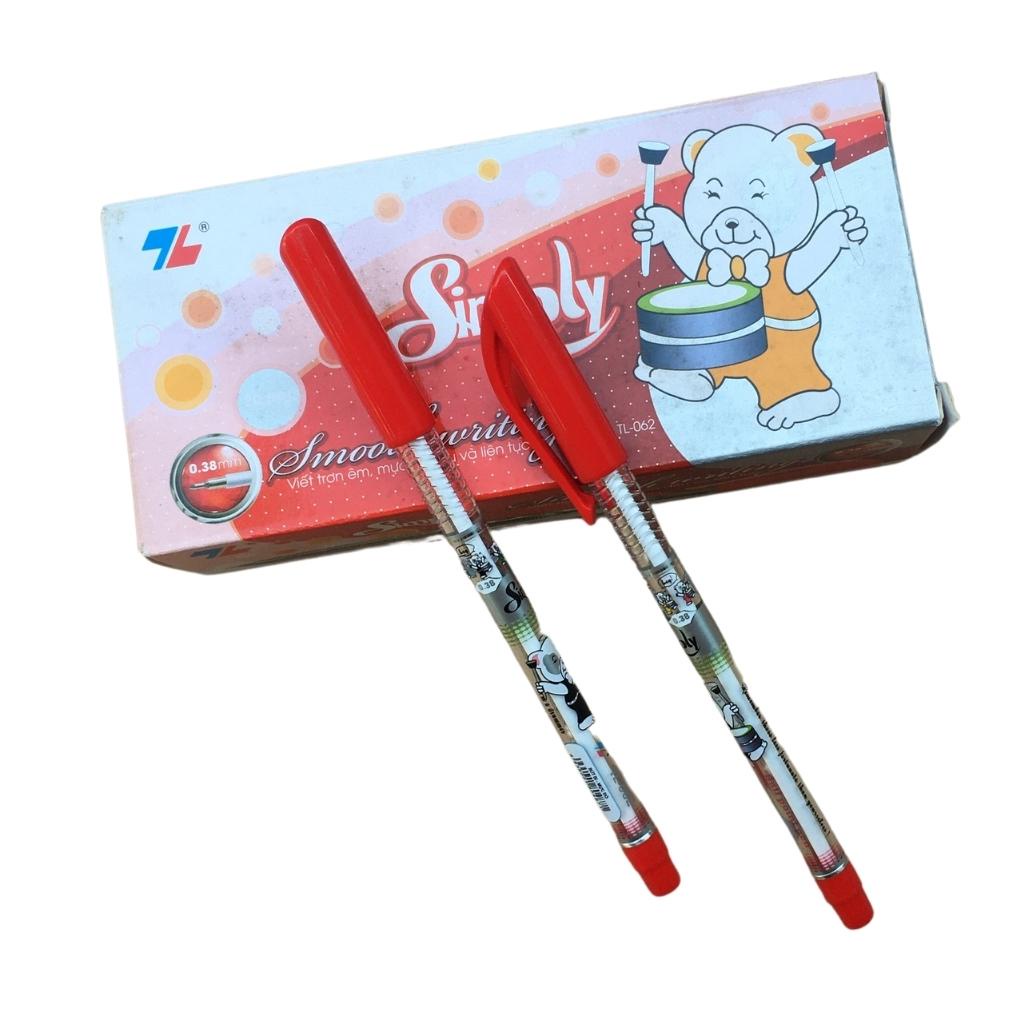 Bút bi thiên long Simple ngòi 0.38mm TL-062