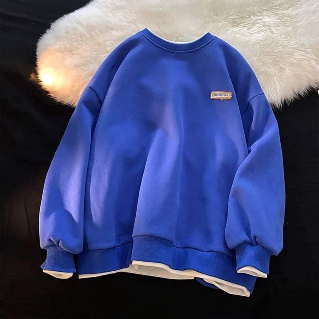 Áo Sweater nam nữ Chất Nỉ Cotton, from rộng Áo nỉ Siêu Hot Phong Cách Hàn Quốc