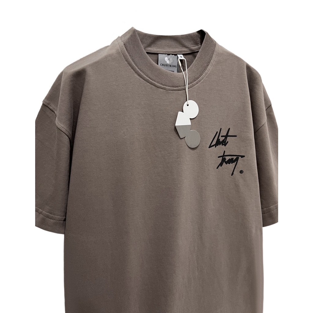 ÁO THUN BIG SS socola CHUOTTRANG