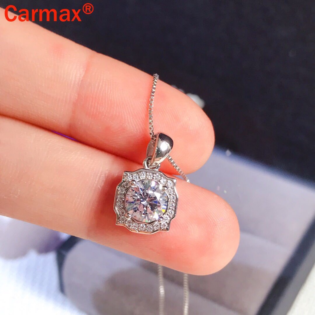 Dây Chuyền Mặt Hình Moissanite Thời Trang Cho Nữ
