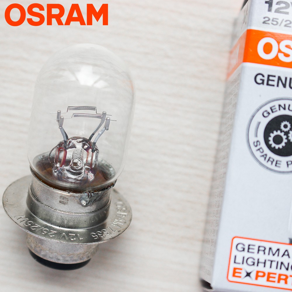 [Mã LTP50 giảm 50000 đơn 150000] Bóng đèn OSRAM T19 (M5) Wave 110 trước