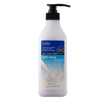 Sữa tắm trắng Hàn Quốc cao cấp Dabo Whitening Soft Milk Cao cấp Hàn Quốc 750ml - Hàng Chính Hãng